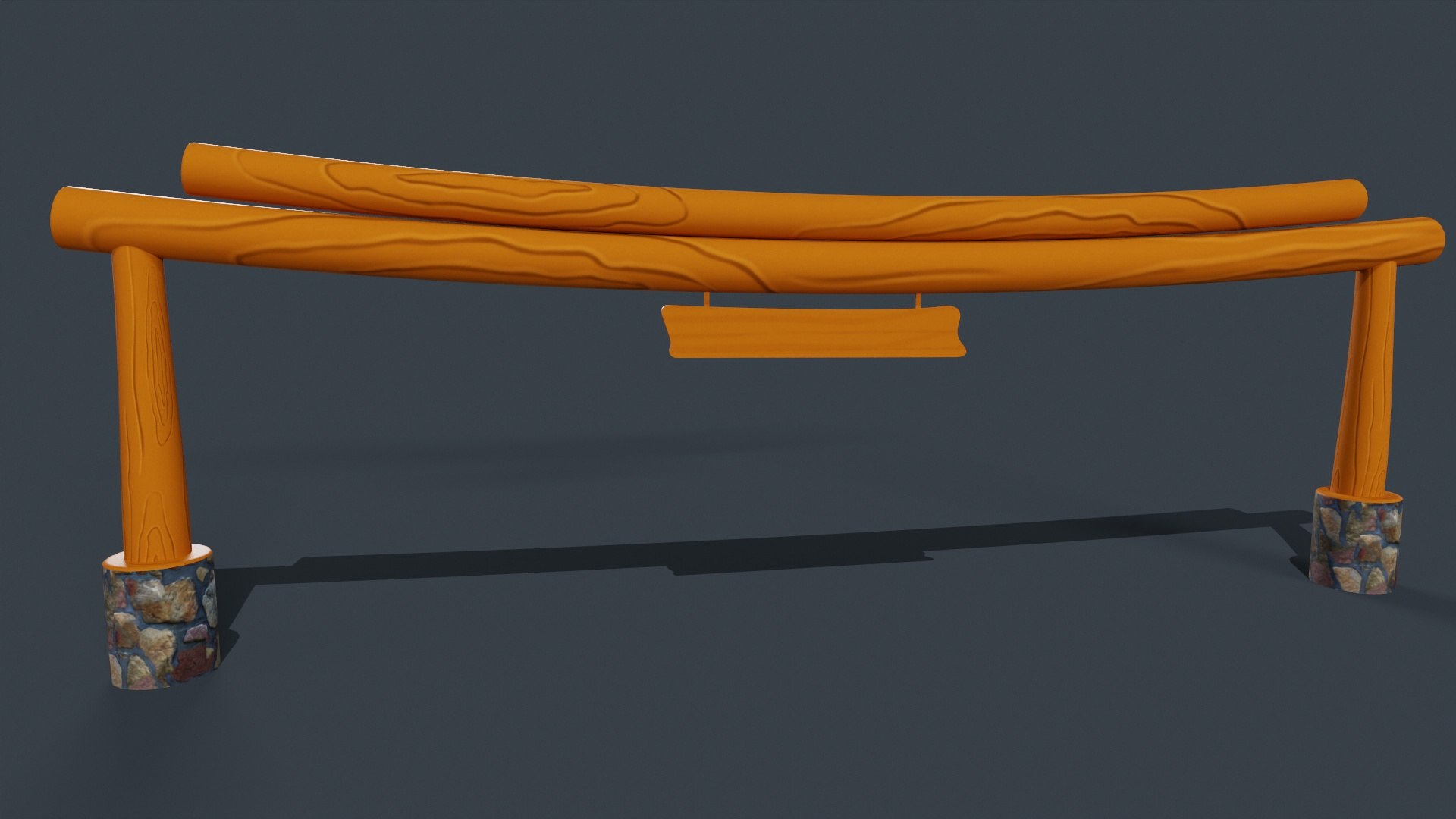 Wood Gate 3D TurboSquid 2178421