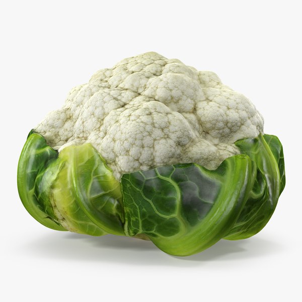 3D cauliflower model