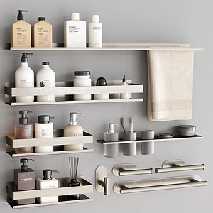 3D Bathroom Accessories 103