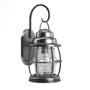 classic wall exterior lamp 3D model