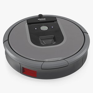 irobot roomba960 robotic vacuum cleaner 3D model