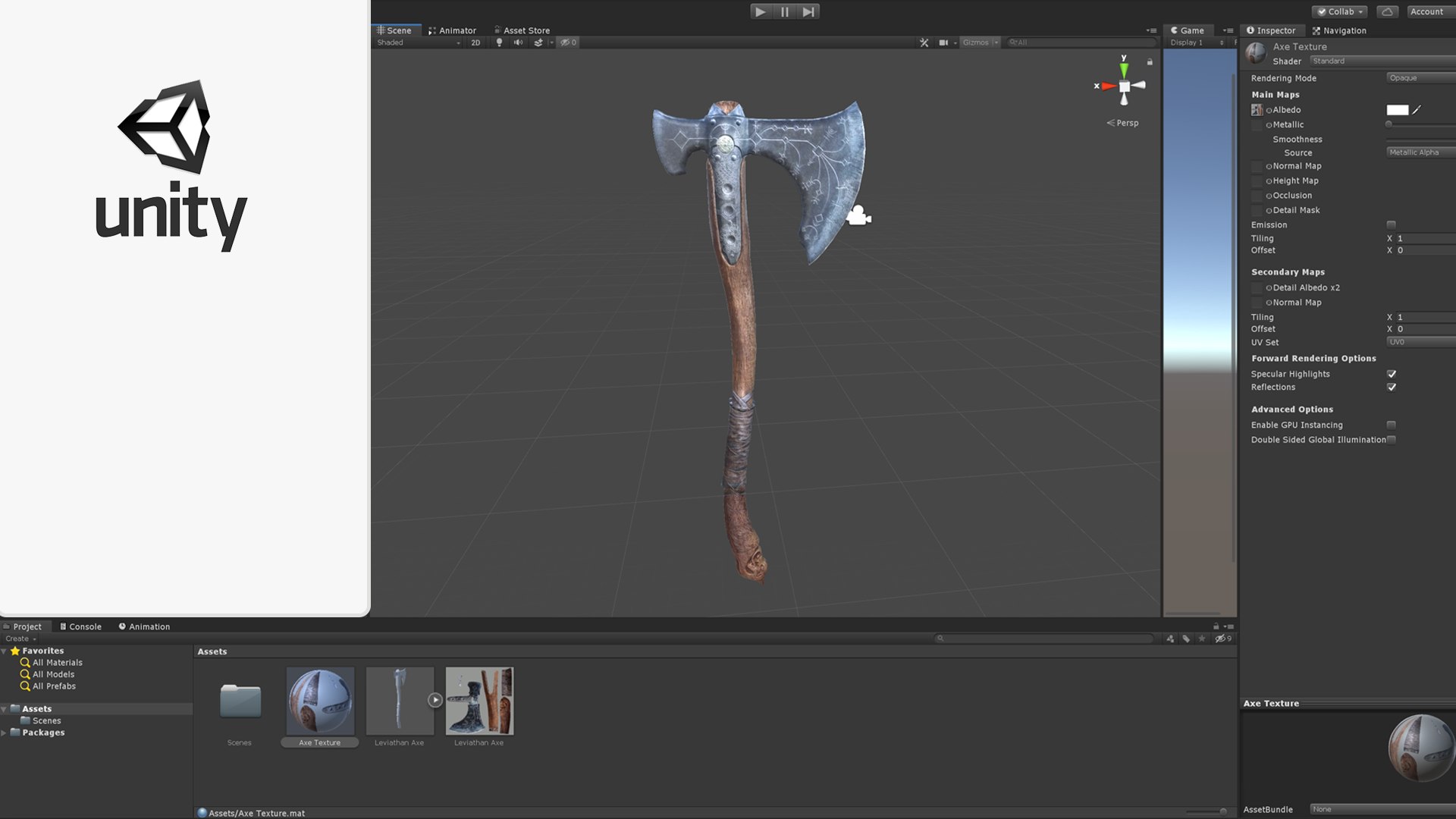 Kosmisch Meander relais Leviathan Axe -Low Poly - Game Ready Model model - TurboSquid 2029244