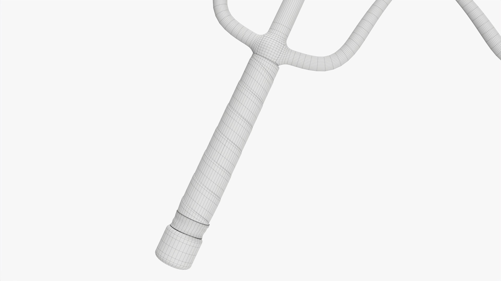 Sai Round Steel 3D Model - TurboSquid 1856847