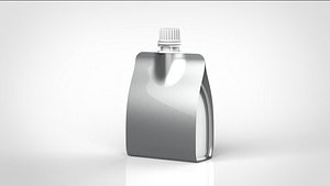 3D spout pouch model