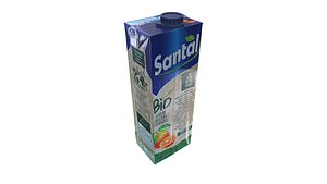 3D Santal Bio Juice model