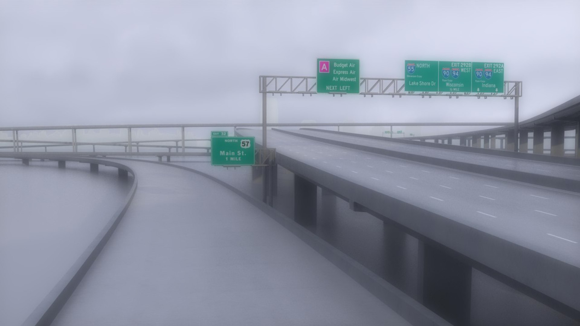 3D model freeway - TurboSquid 1339415