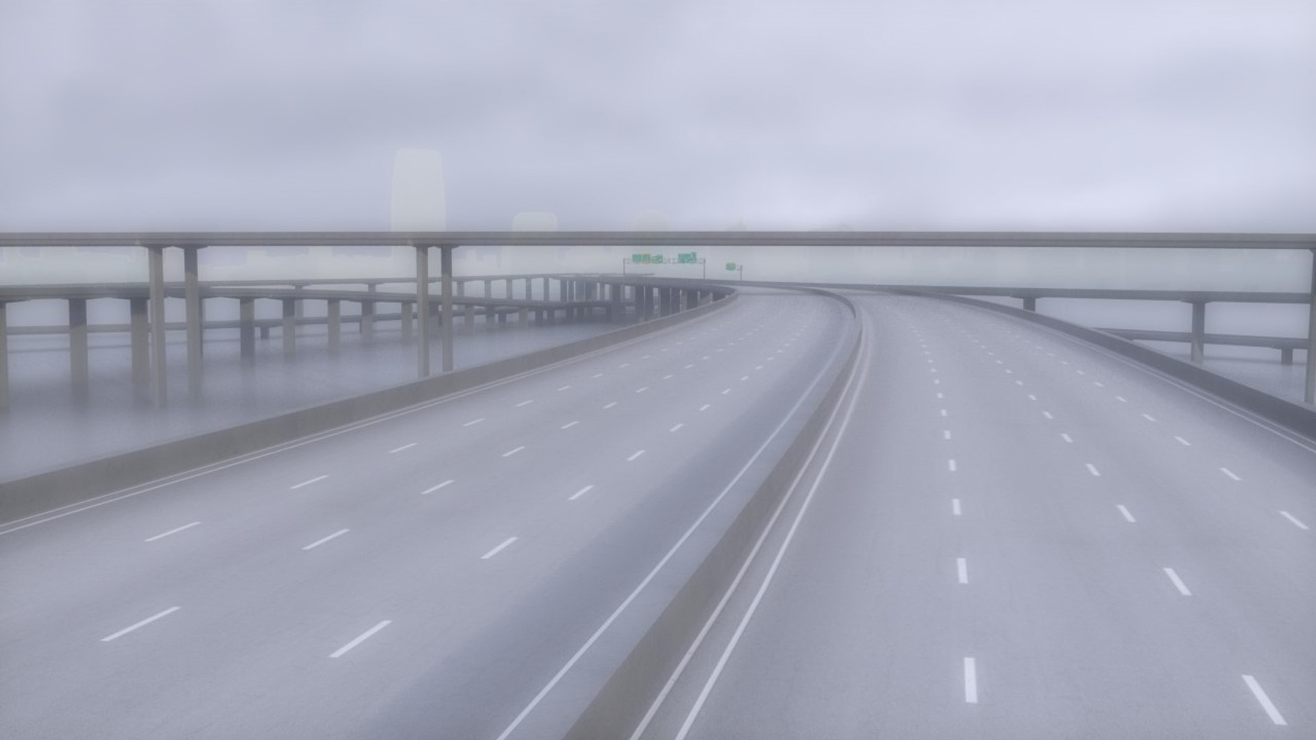 3D model freeway - TurboSquid 1339415