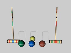 Croquet Ball Game