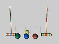 Croquet Ball Game