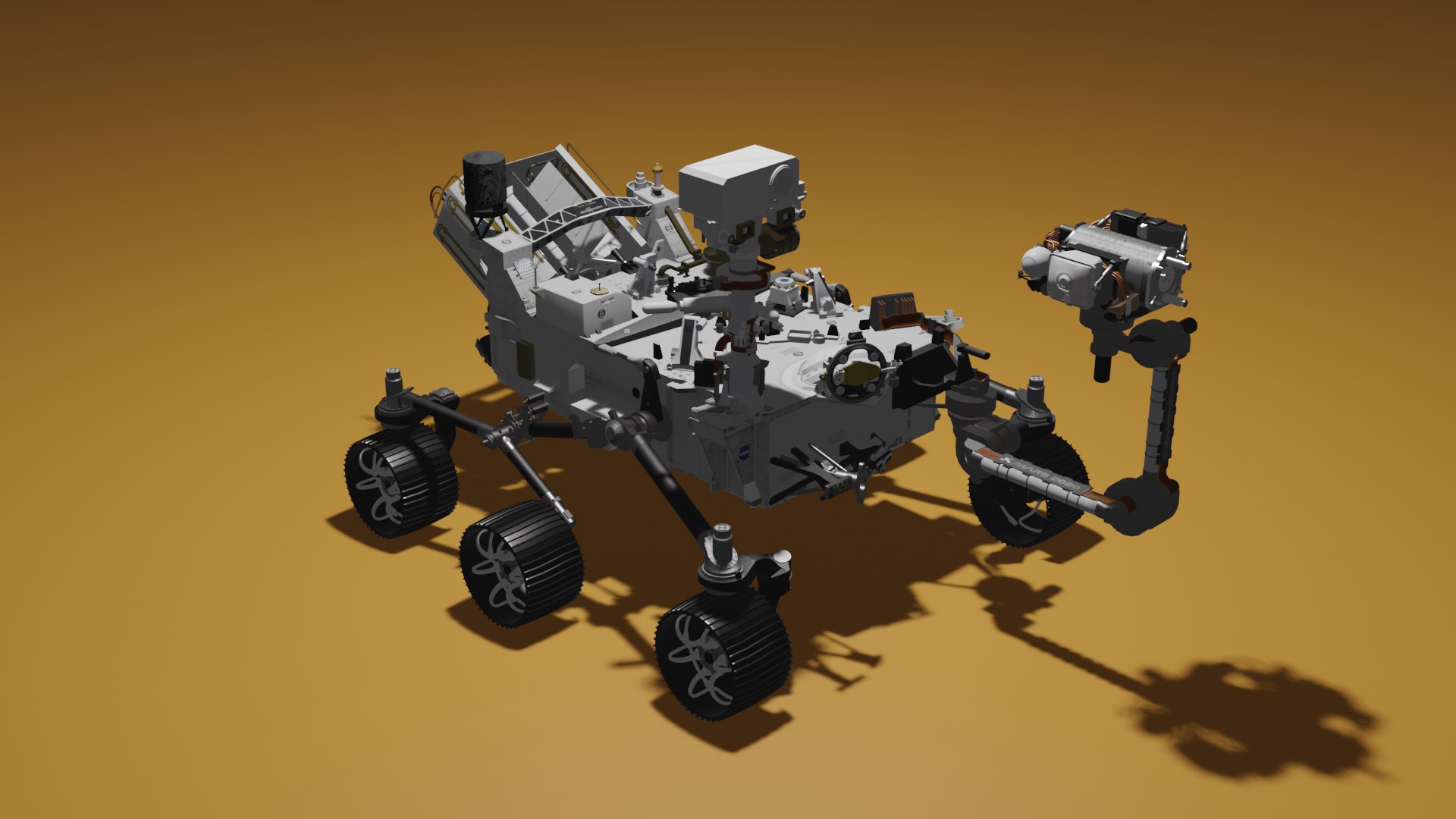 3D Mars Perseverance Rover - TurboSquid 1916976