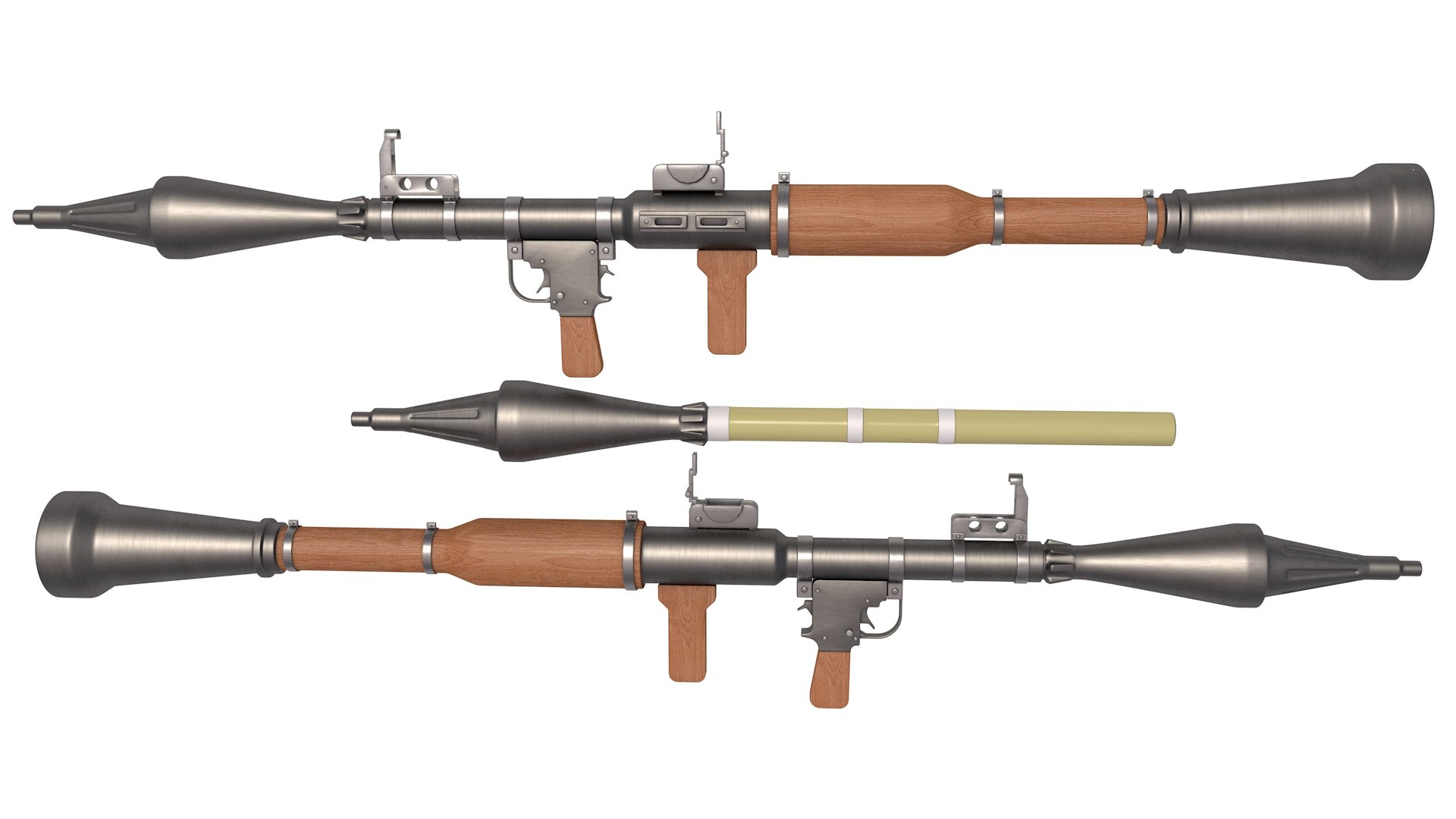 3D RPG7 model TurboSquid 1969636