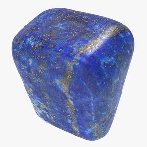 3D Lazurite gemstone