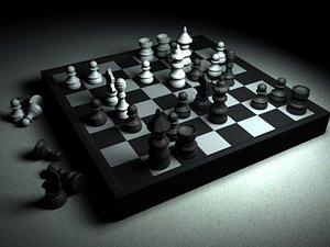 free obj mode chess board
