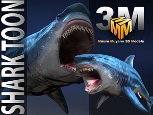 3d model shark