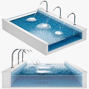 3D Pool Jet Generator 1 Arched model