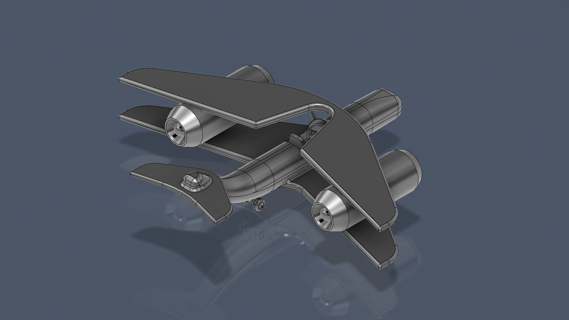 Biplane Moderna Model - TurboSquid 2237537