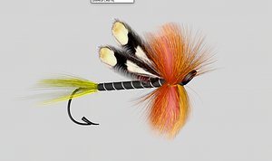 Shrimp salmon fly
