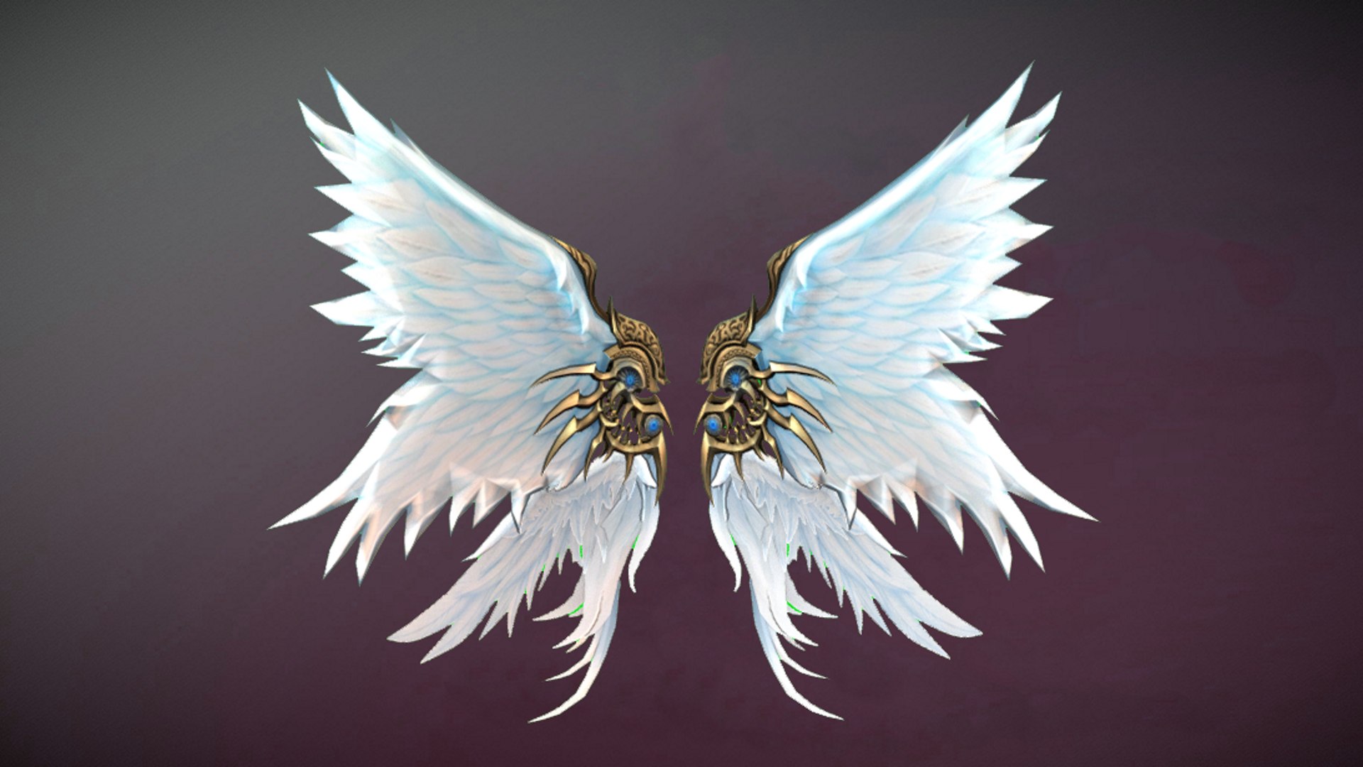 Angel Wing Model - TurboSquid 1796134