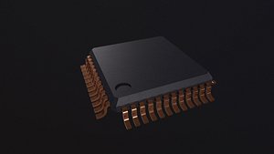 3D Microchip model