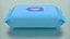 Wet Wipes in a Large Blue Package