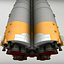 Space rocket Launcher Progress Soyuz-FG