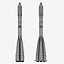 Space rocket Launcher Progress Soyuz-FG