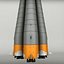 Space rocket Launcher Progress Soyuz-FG