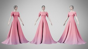 3D Dress 50 Froly model