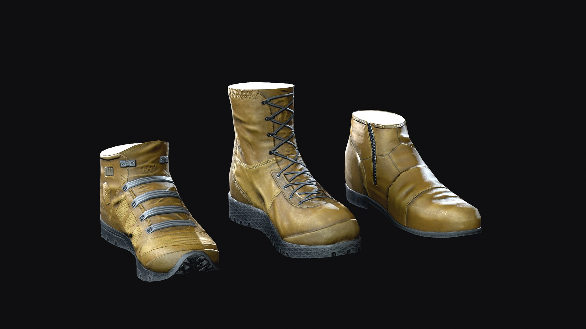 3D Sci-Fi Boots https://p.turbosquid.com/ts-thumb/qD/RvSbVW/BX/main_big/png/1705603712/1920x1080/fit_q87/f7408452e19370fa1cc73dcd5107bd3d54c91329/main_big.jpg