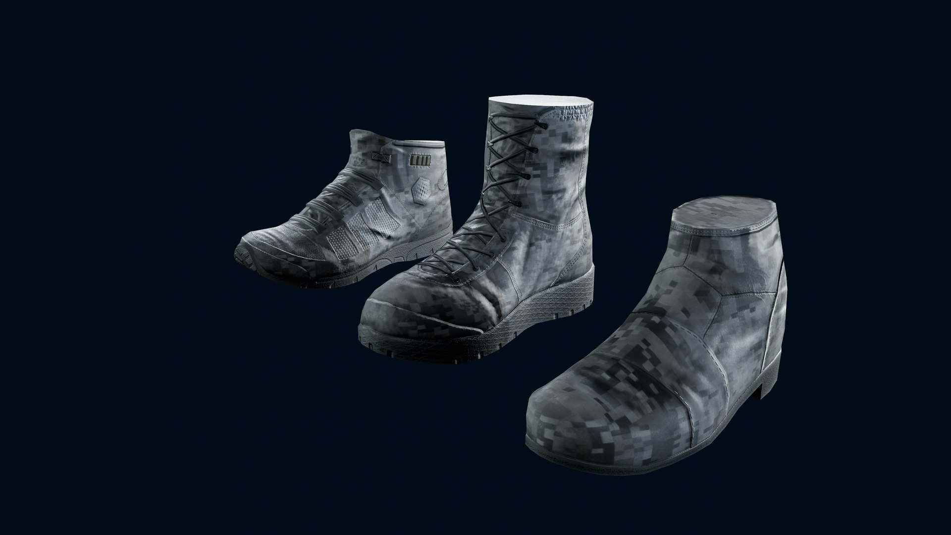 3D Sci-Fi Boots https://p.turbosquid.com/ts-thumb/qD/RvSbVW/IP/tbrender_viewport_008/png/1705603719/1920x1080/fit_q87/807dae3f3d45b02e7335e4d89a41882f723567f2/tbrender_viewport_008.jpg