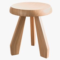 Natural Oak Tabouret Meribel Stool