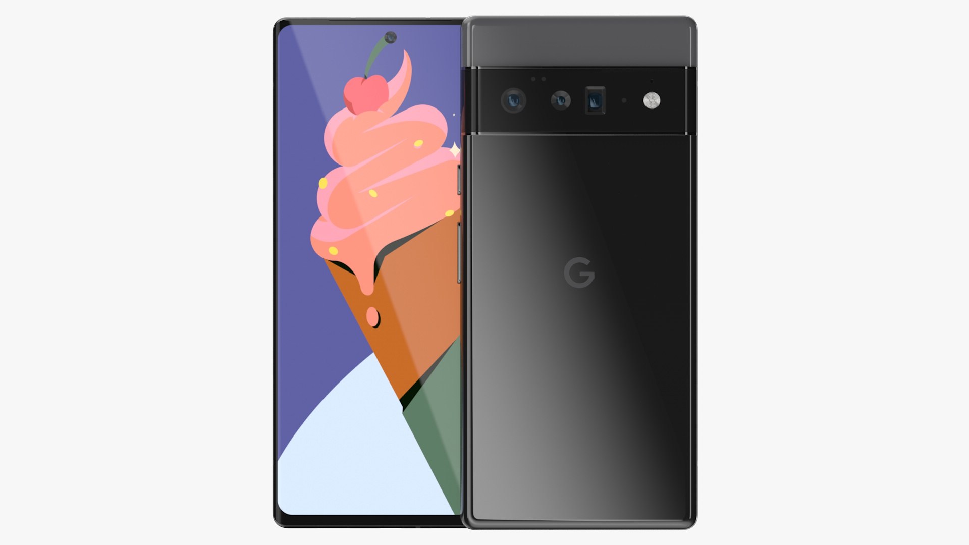 Google Pixel 6 pro Black 3D model - TurboSquid 1780066