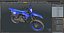 Мотокроссовая мотоциклетная мотоциклетная машина Yamaha YZ125 2022 года.