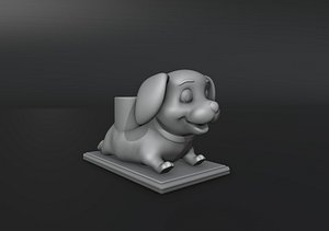 Puppy Dog Pen Holder