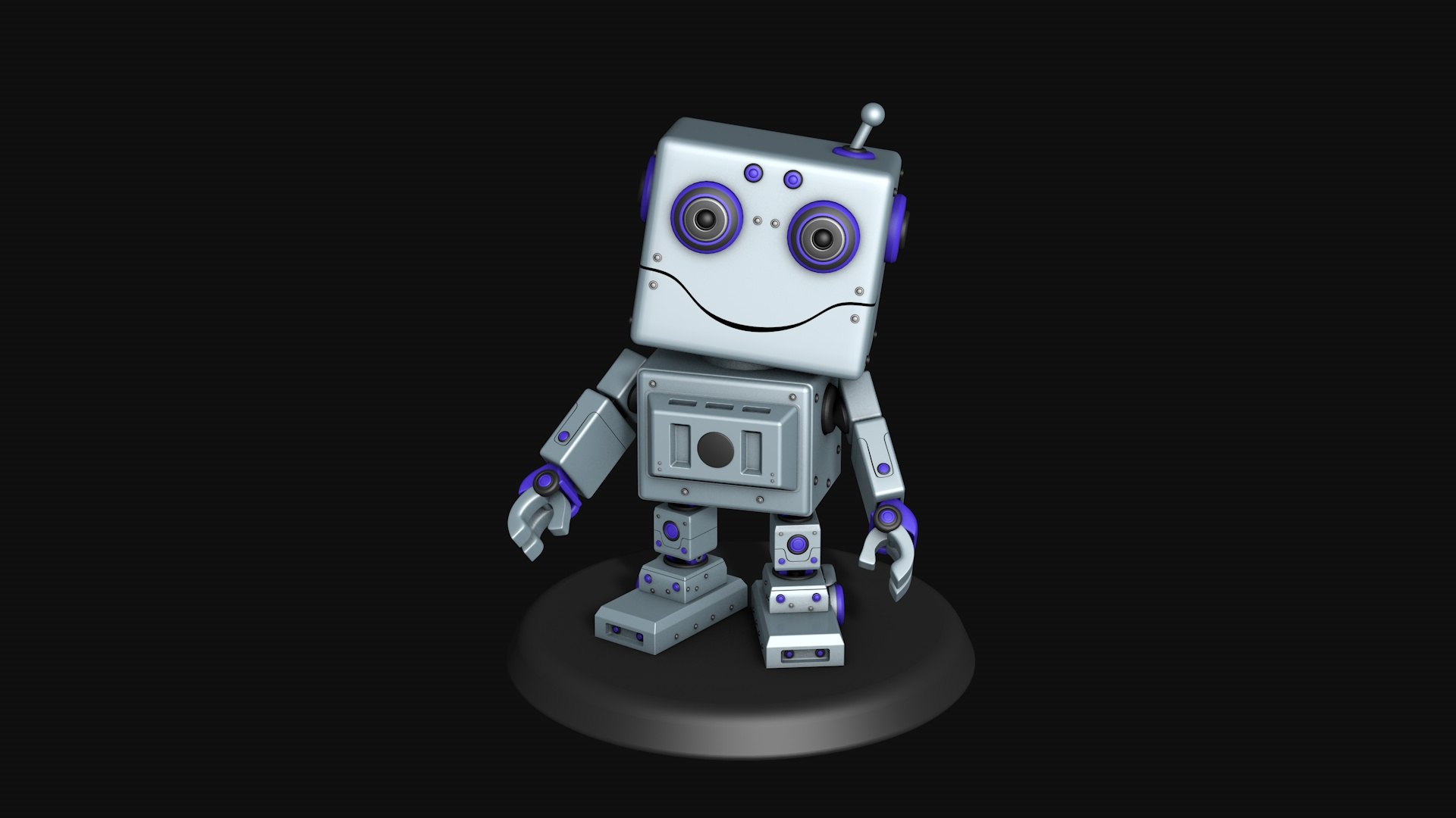 Toy Robot R1 3D model https://p.turbosquid.com/ts-thumb/qD/dm9BQW/Qy/toyrobotr13/jpg/1758141418/1920x1080/fit_q87/78932e8ff81c4e9e7f20f9487a5adaf7ee2fe694/toyrobotr13.jpg
