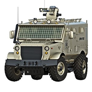 Armored military vehicle v8