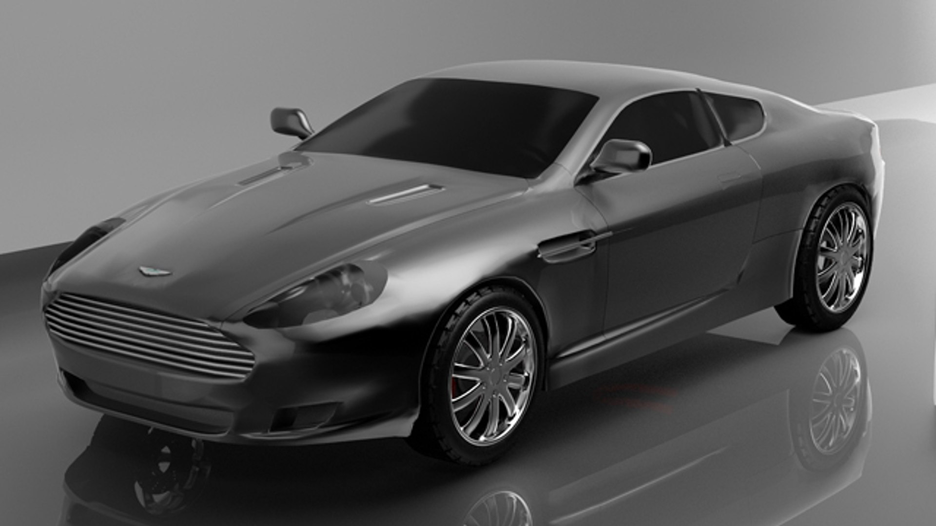 Aston Martin Db9 3d Model