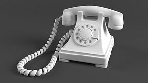 Old Rotary Phone - Model only
