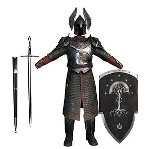 3D european armor