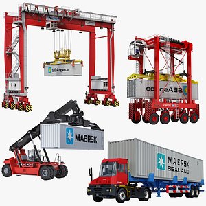 Container Port Equipment Pack