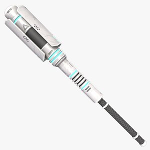 3D Scifi powerbat model