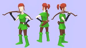 obj archer medieval