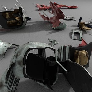 Helicopter Debris