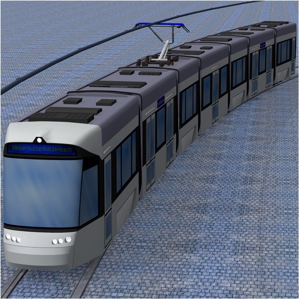 modelo 3d tranvía - stadler tramlink - TurboSquid 2043875