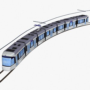 tram - stadler tramlink 3D model