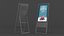 Electronic Kiosk 3D model