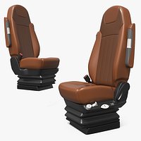 Truck Driver Air Suspension Seat Brown