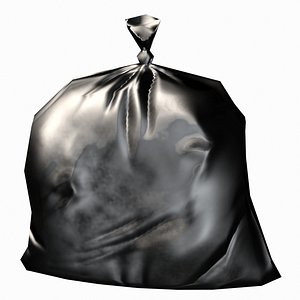 trash bag 3d model