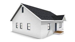 bungalow house 3D model