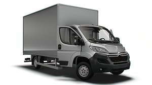 3D Citroen Jumper Box HQInterior 4300WB 2023 model